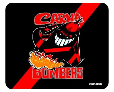 Carna Bombers Mouse Mat FREE POST WITHIN AUSTRALIA